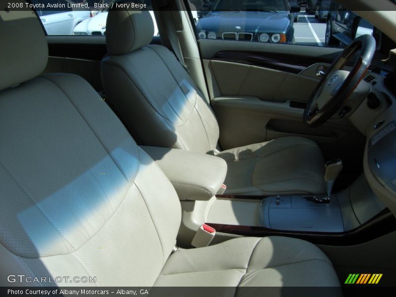 Black / Ivory Beige 2008 Toyota Avalon Limited
