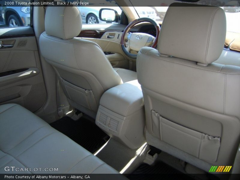 Black / Ivory Beige 2008 Toyota Avalon Limited