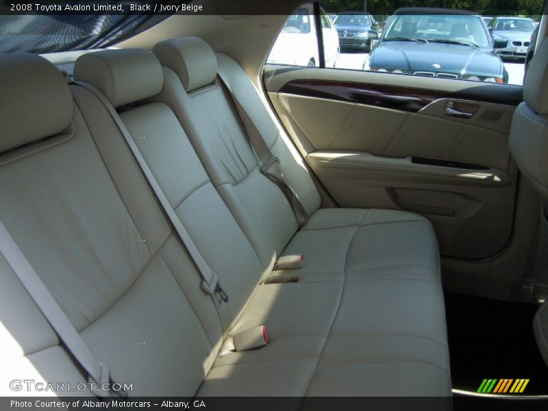 Black / Ivory Beige 2008 Toyota Avalon Limited