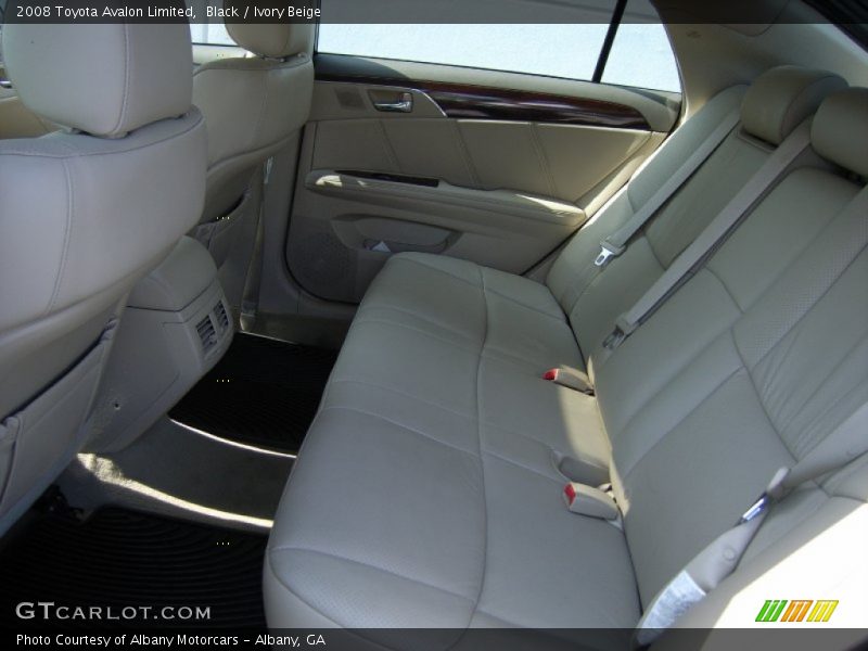 Black / Ivory Beige 2008 Toyota Avalon Limited