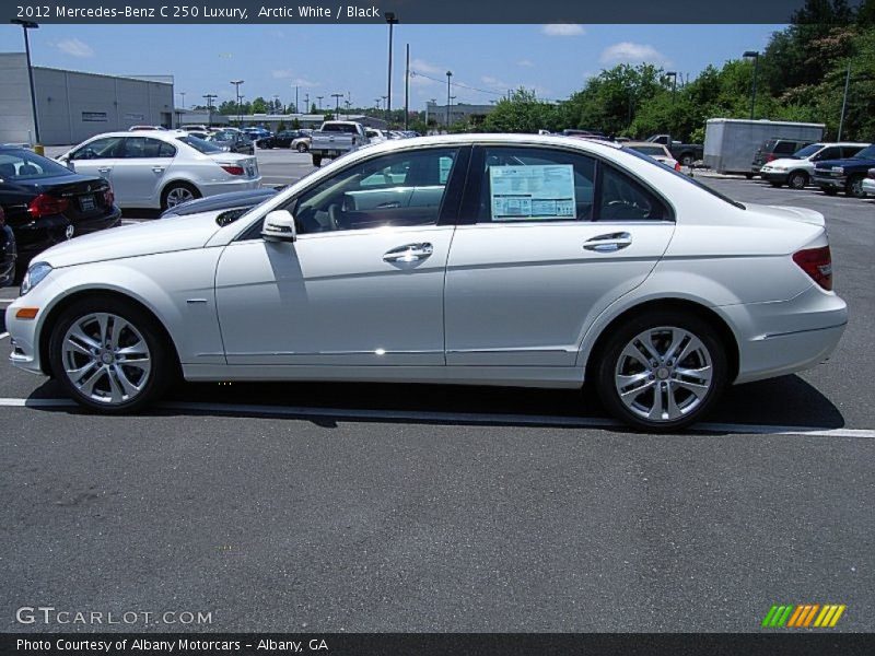  2012 C 250 Luxury Arctic White