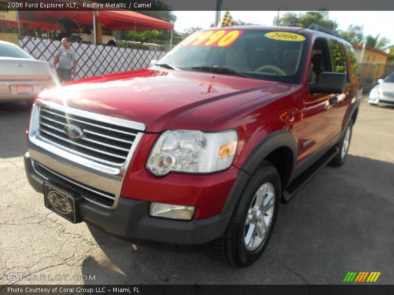 Redfire Metallic / Camel 2006 Ford Explorer XLT
