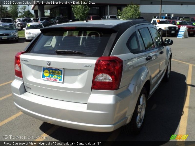 Bright Silver Metallic / Dark Slate Gray 2008 Dodge Caliber SXT