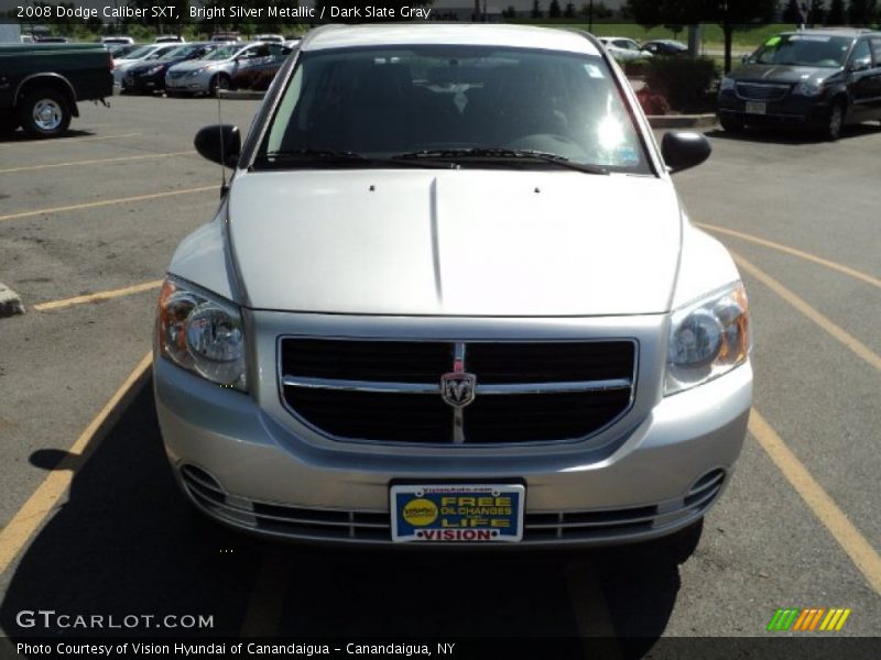 Bright Silver Metallic / Dark Slate Gray 2008 Dodge Caliber SXT