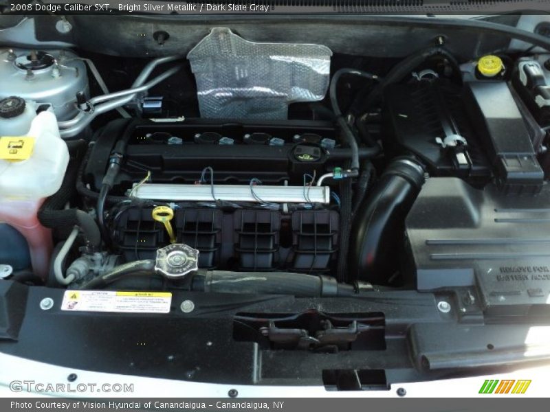 Bright Silver Metallic / Dark Slate Gray 2008 Dodge Caliber SXT