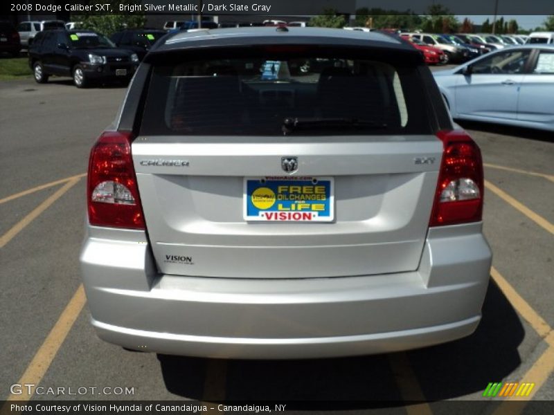 Bright Silver Metallic / Dark Slate Gray 2008 Dodge Caliber SXT