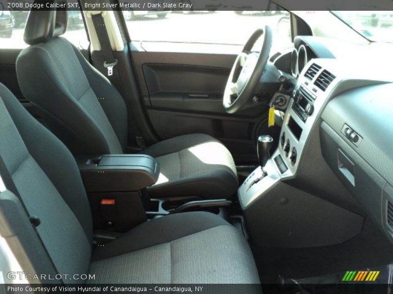 Bright Silver Metallic / Dark Slate Gray 2008 Dodge Caliber SXT