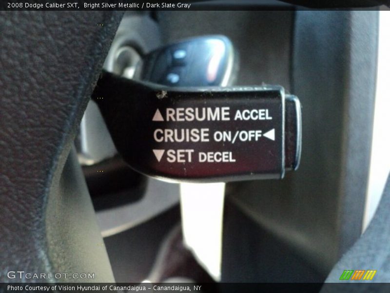 Bright Silver Metallic / Dark Slate Gray 2008 Dodge Caliber SXT