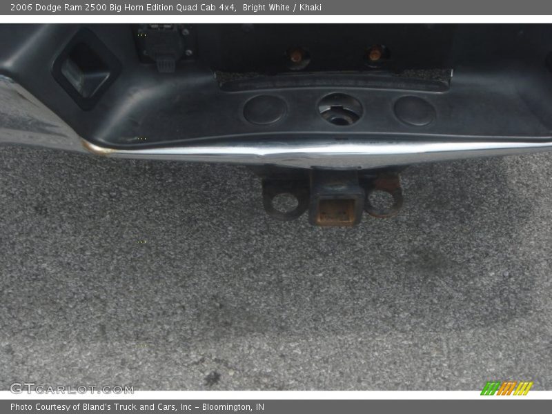Bright White / Khaki 2006 Dodge Ram 2500 Big Horn Edition Quad Cab 4x4