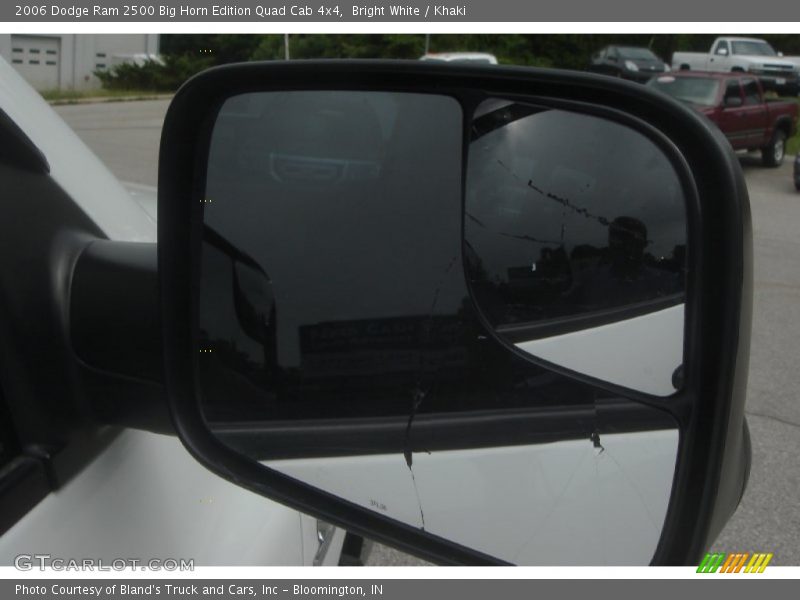 Bright White / Khaki 2006 Dodge Ram 2500 Big Horn Edition Quad Cab 4x4