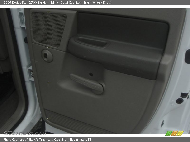 Bright White / Khaki 2006 Dodge Ram 2500 Big Horn Edition Quad Cab 4x4