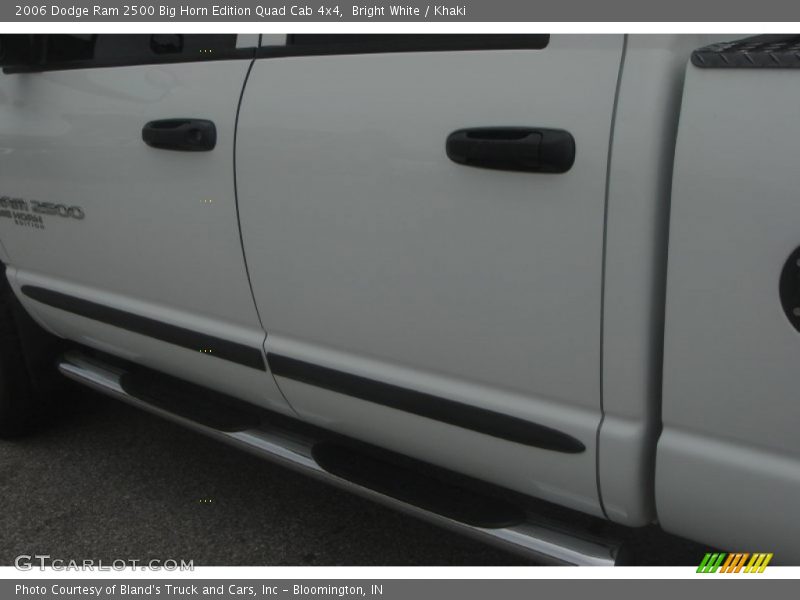 Bright White / Khaki 2006 Dodge Ram 2500 Big Horn Edition Quad Cab 4x4