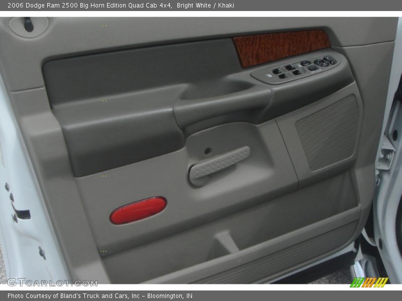 Bright White / Khaki 2006 Dodge Ram 2500 Big Horn Edition Quad Cab 4x4