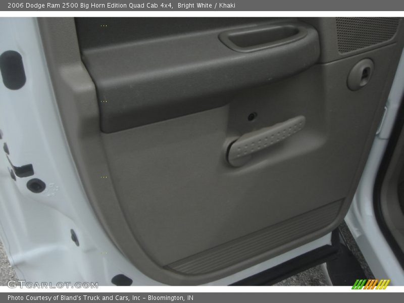 Bright White / Khaki 2006 Dodge Ram 2500 Big Horn Edition Quad Cab 4x4