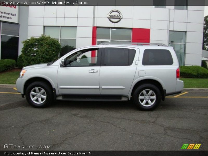  2012 Armada SV 4WD Brilliant Silver
