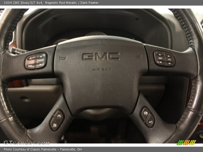 Magnetic Red Metallic / Dark Pewter 2004 GMC Envoy SLT 4x4