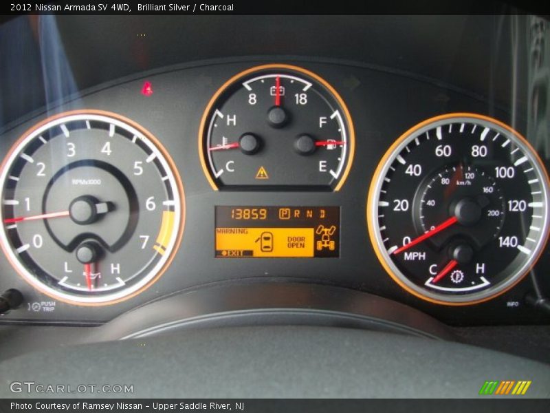  2012 Armada SV 4WD SV 4WD Gauges