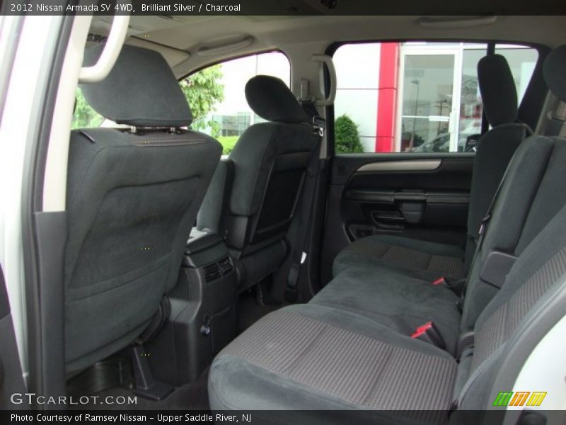 Brilliant Silver / Charcoal 2012 Nissan Armada SV 4WD