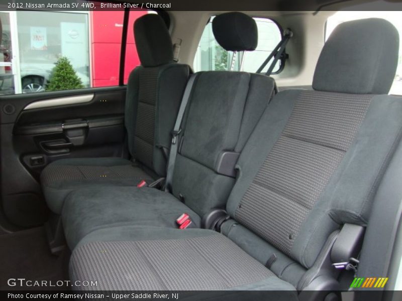  2012 Armada SV 4WD Charcoal Interior