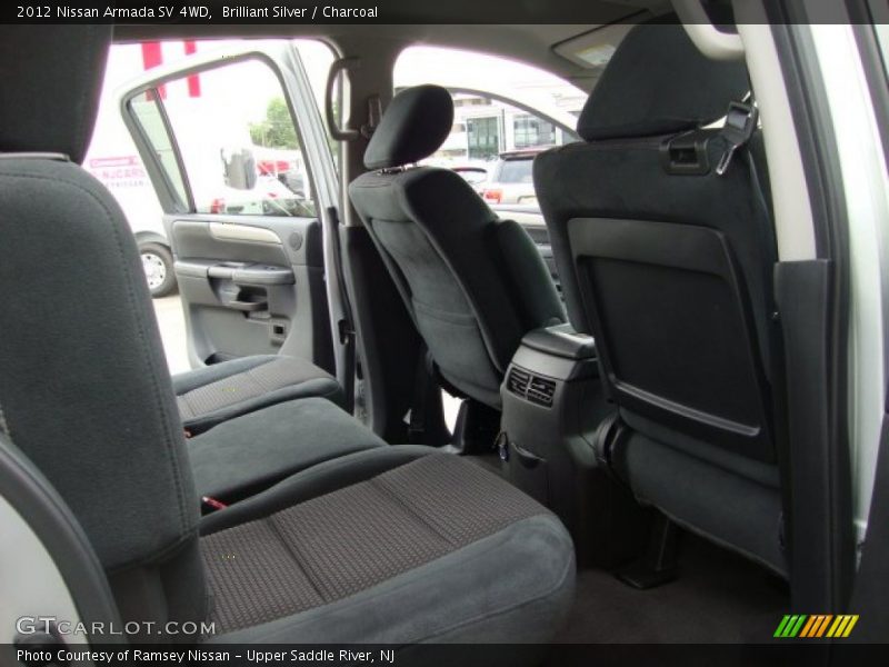 Brilliant Silver / Charcoal 2012 Nissan Armada SV 4WD