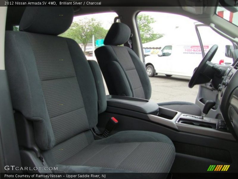 Front Seat of 2012 Armada SV 4WD