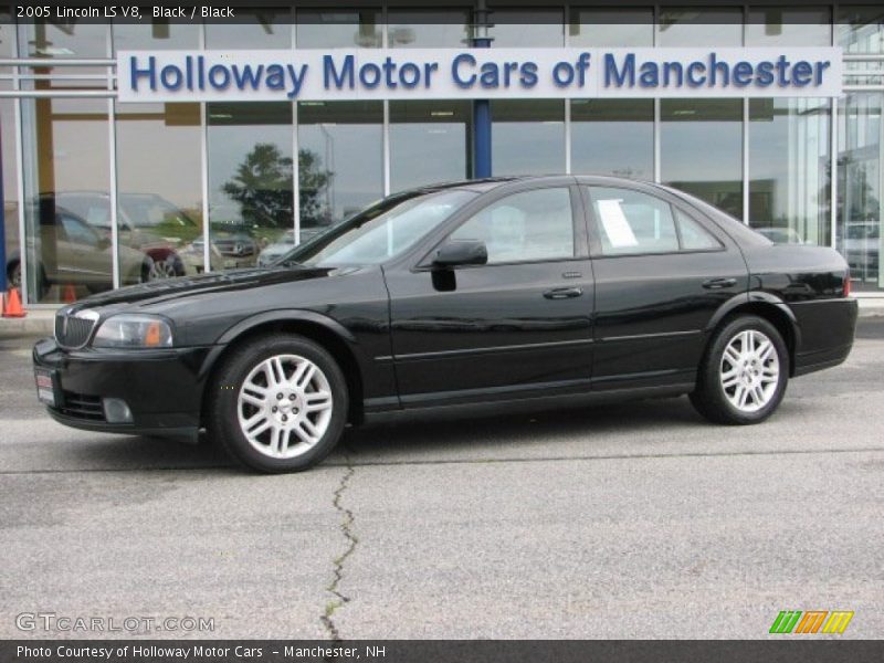 Black / Black 2005 Lincoln LS V8