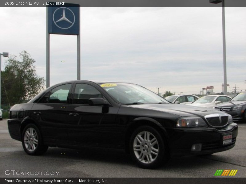 Black / Black 2005 Lincoln LS V8