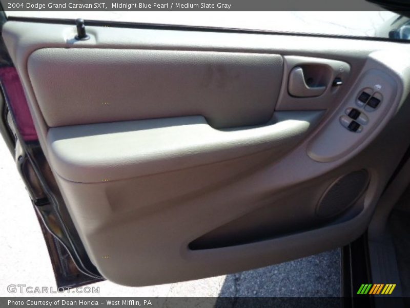 Midnight Blue Pearl / Medium Slate Gray 2004 Dodge Grand Caravan SXT