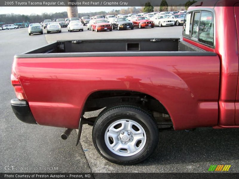 Impulse Red Pearl / Graphite Gray 2005 Toyota Tacoma Regular Cab