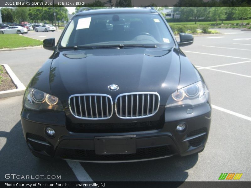 Jet Black / Black 2011 BMW X5 xDrive 35d