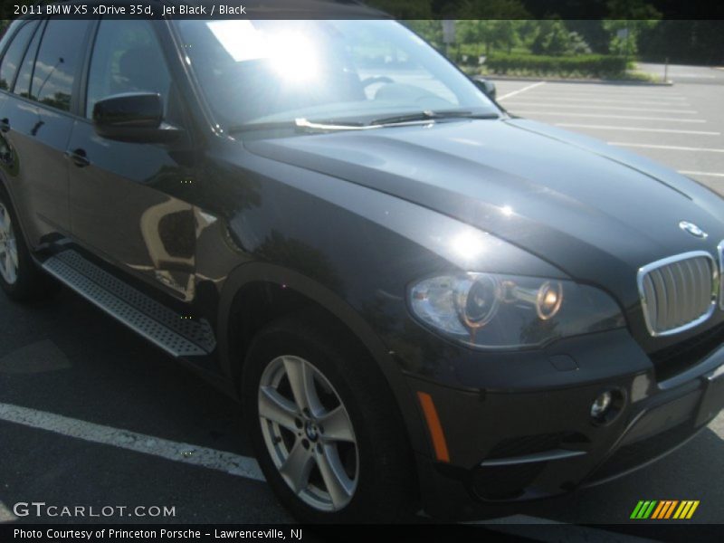 Jet Black / Black 2011 BMW X5 xDrive 35d