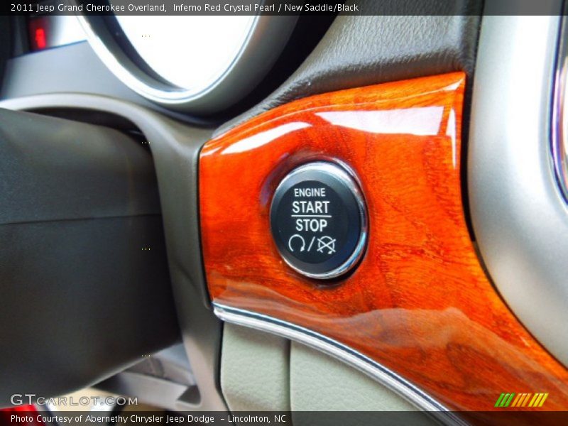 Inferno Red Crystal Pearl / New Saddle/Black 2011 Jeep Grand Cherokee Overland