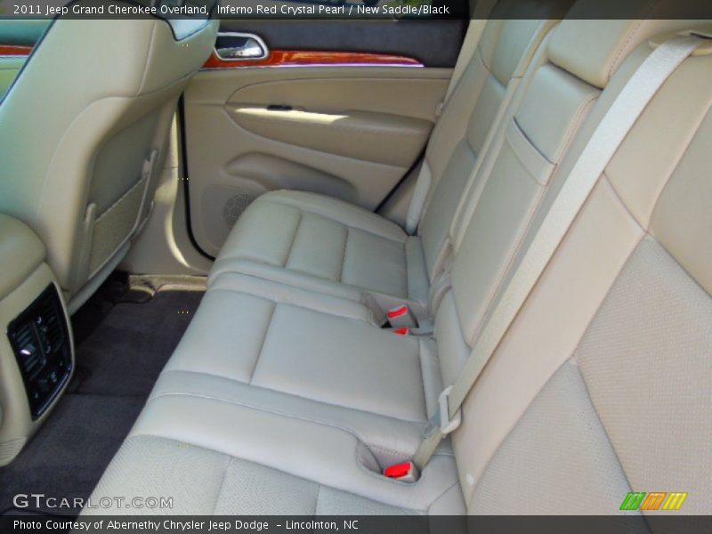 Inferno Red Crystal Pearl / New Saddle/Black 2011 Jeep Grand Cherokee Overland
