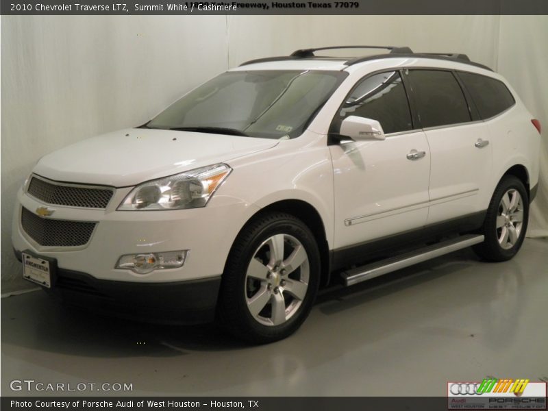 Summit White / Cashmere 2010 Chevrolet Traverse LTZ
