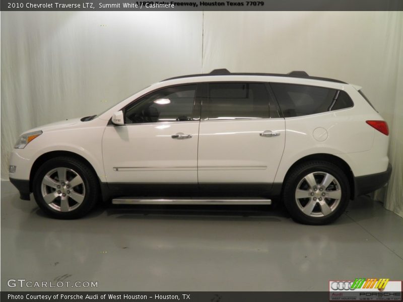 Summit White / Cashmere 2010 Chevrolet Traverse LTZ
