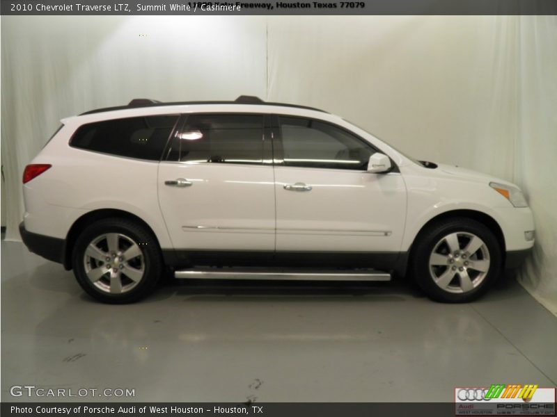 Summit White / Cashmere 2010 Chevrolet Traverse LTZ