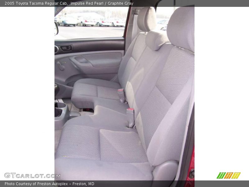 Impulse Red Pearl / Graphite Gray 2005 Toyota Tacoma Regular Cab