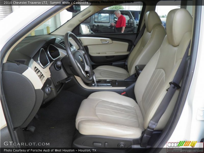 Summit White / Cashmere 2010 Chevrolet Traverse LTZ
