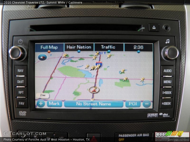 Summit White / Cashmere 2010 Chevrolet Traverse LTZ