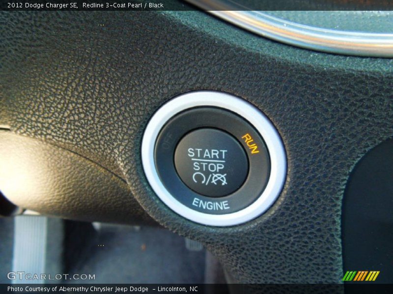 Controls of 2012 Charger SE