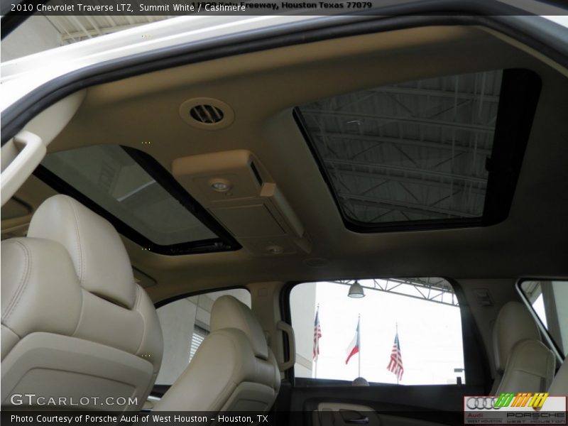 Summit White / Cashmere 2010 Chevrolet Traverse LTZ