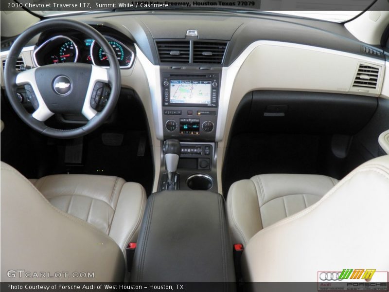Summit White / Cashmere 2010 Chevrolet Traverse LTZ