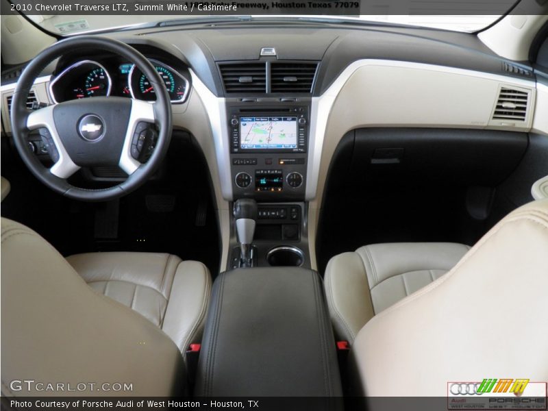 Summit White / Cashmere 2010 Chevrolet Traverse LTZ