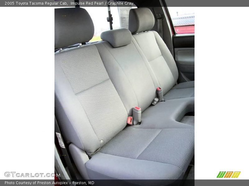 Impulse Red Pearl / Graphite Gray 2005 Toyota Tacoma Regular Cab