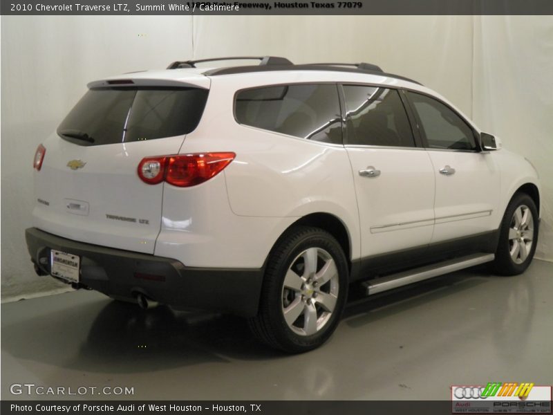 Summit White / Cashmere 2010 Chevrolet Traverse LTZ