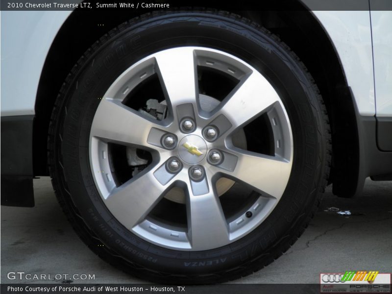 Summit White / Cashmere 2010 Chevrolet Traverse LTZ
