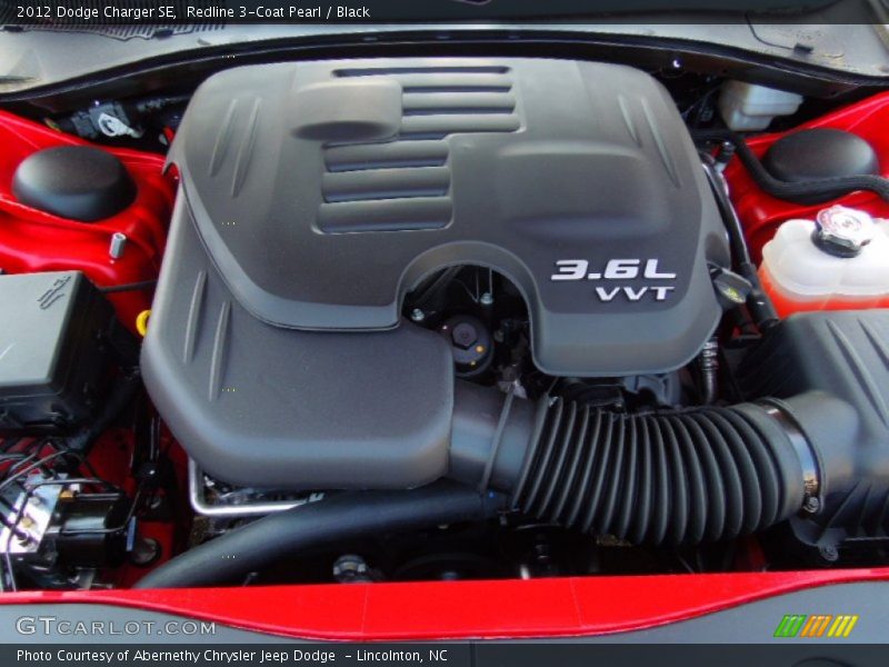  2012 Charger SE Engine - 3.6 Liter DOHC 24-Valve Pentastar V6