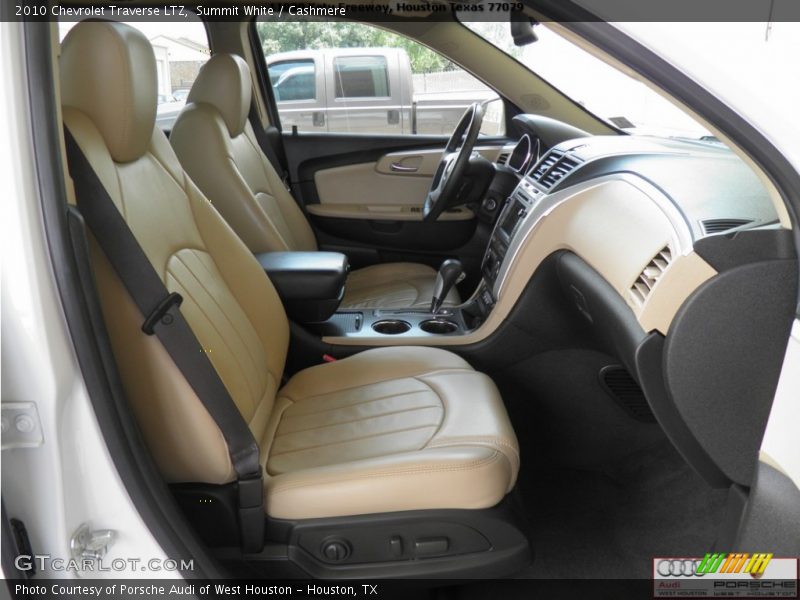 Summit White / Cashmere 2010 Chevrolet Traverse LTZ