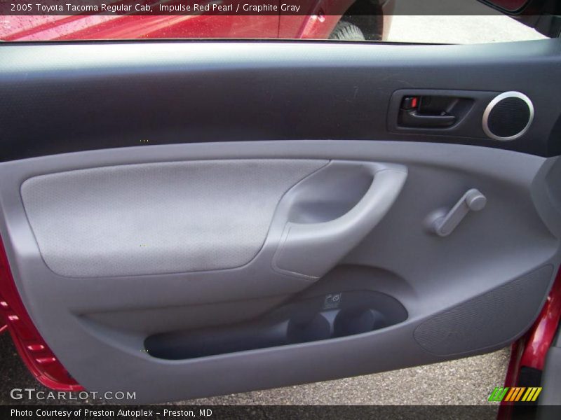Impulse Red Pearl / Graphite Gray 2005 Toyota Tacoma Regular Cab