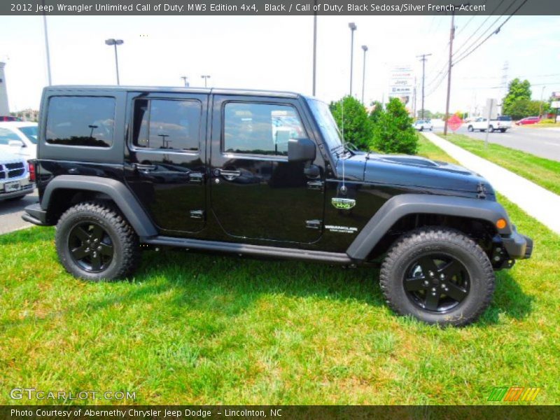  2012 Wrangler Unlimited Call of Duty: MW3 Edition 4x4 Black